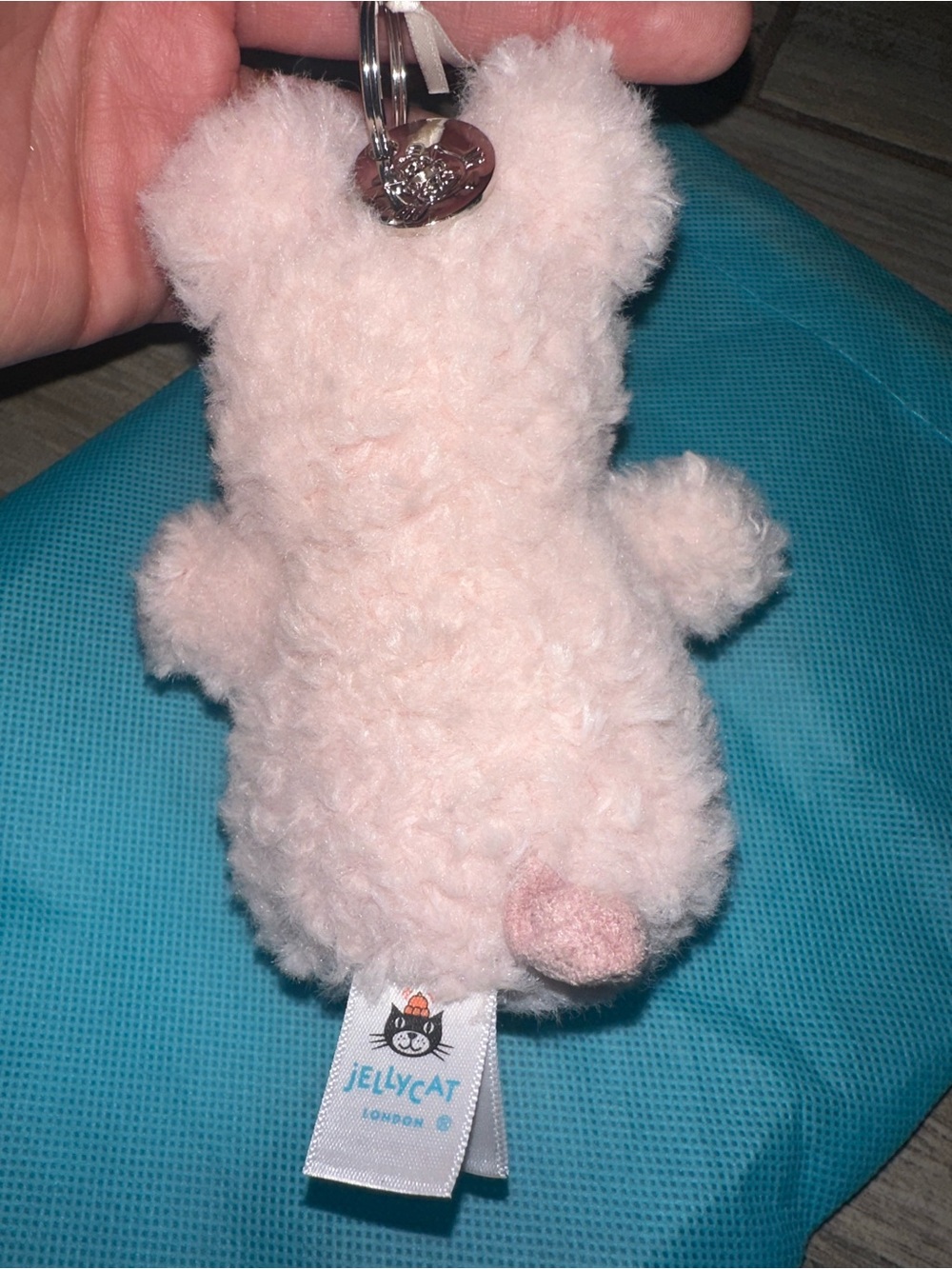 Authentic Jellycat Blush Pink Pig Bag Charm 🐷✨ - Picture 9 of 9